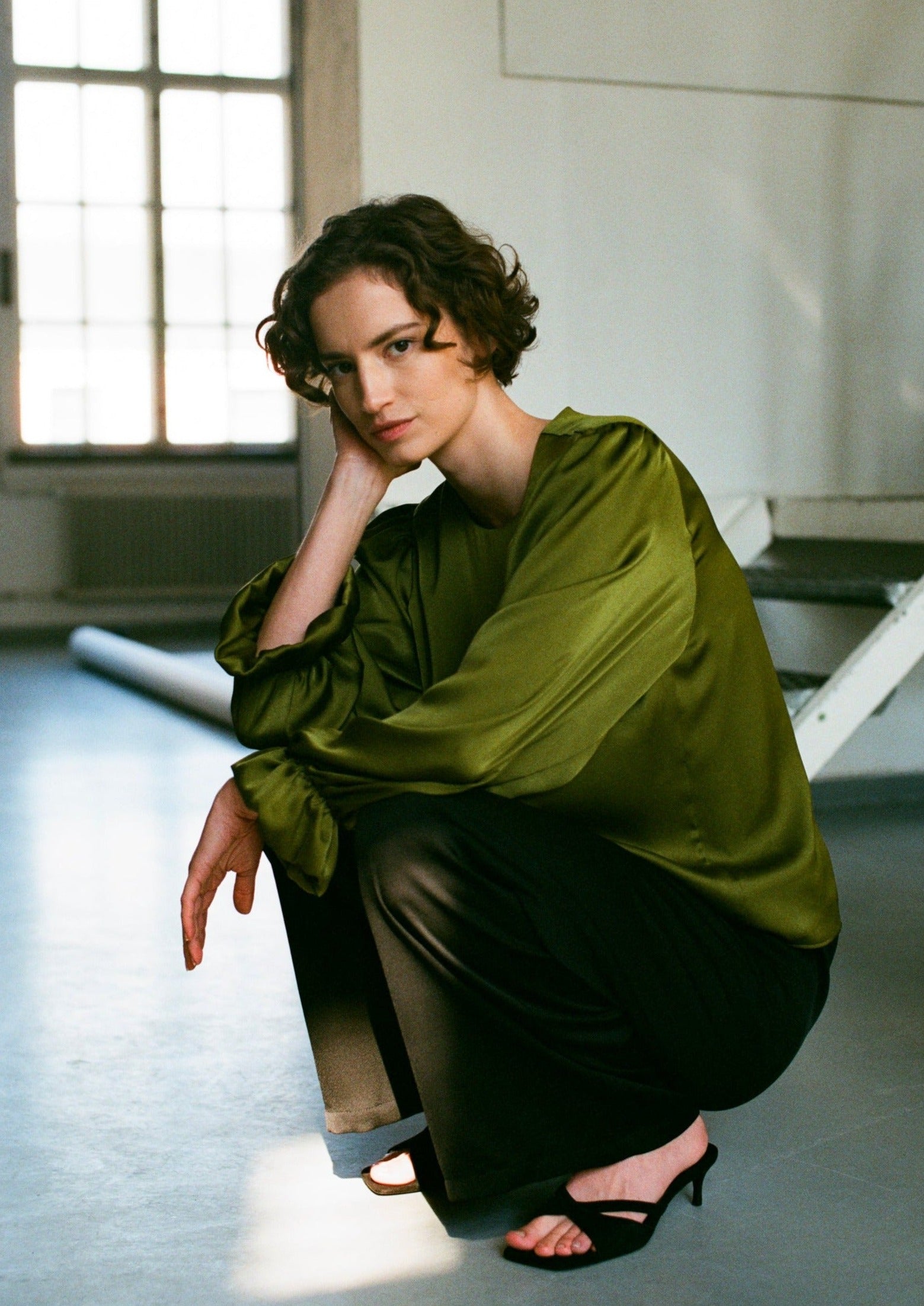 EMMA BLOUSE, Green