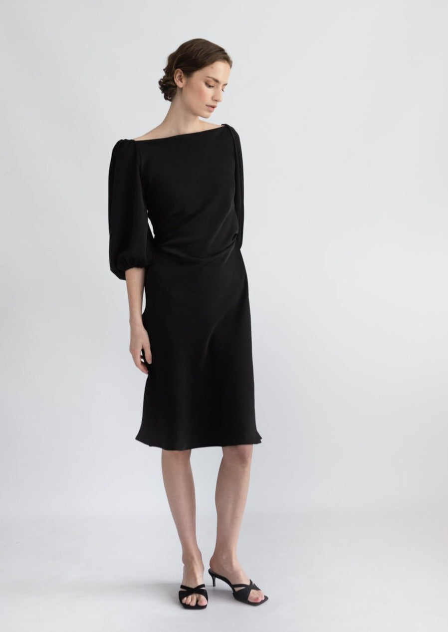 WANDA DRESS, Black