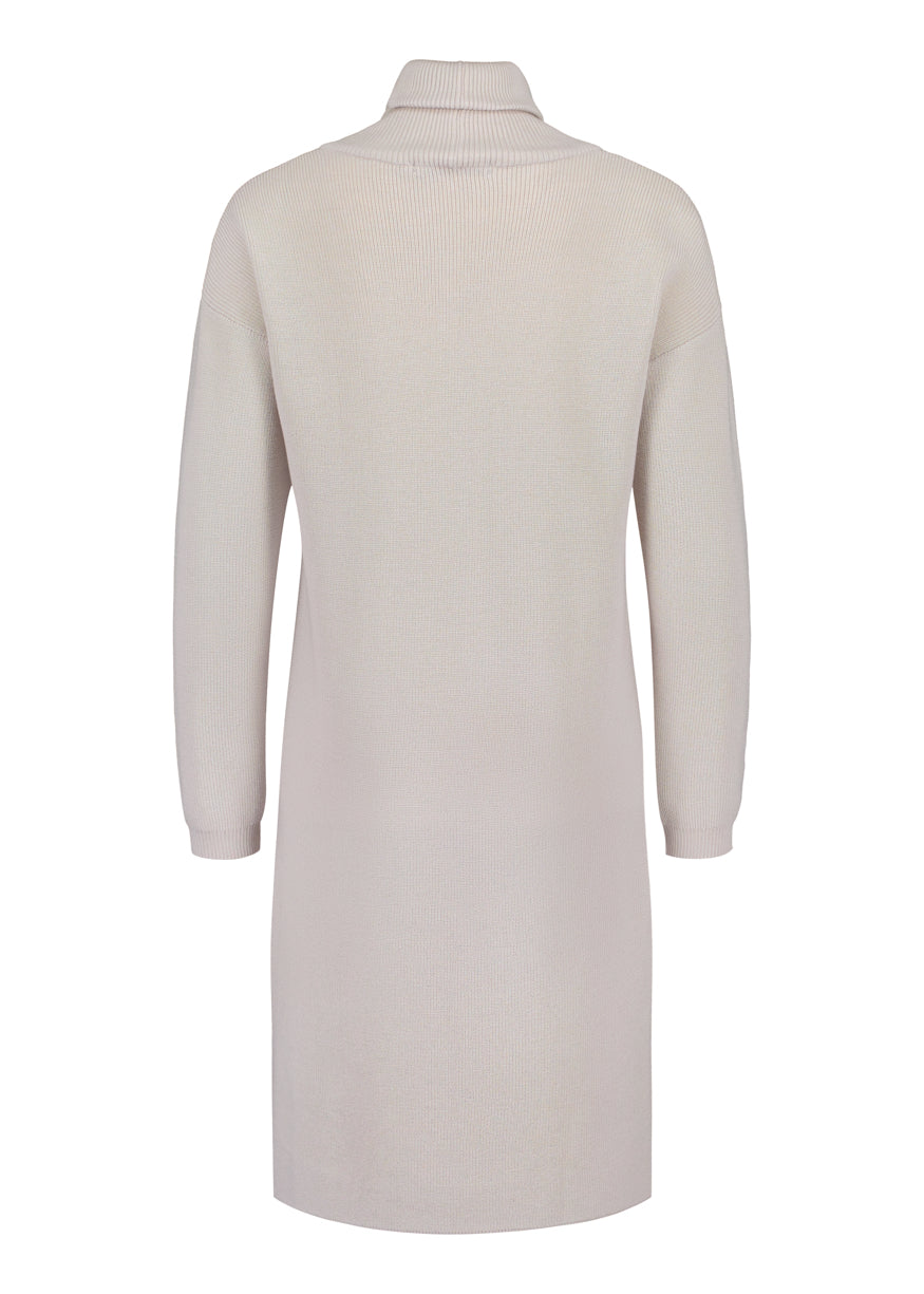BEATE DRESS, GREIGE