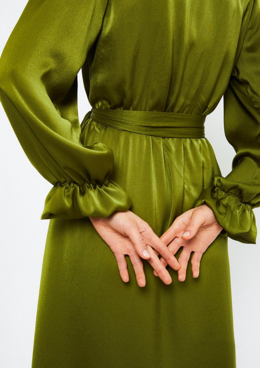BELLA DRESS, Green