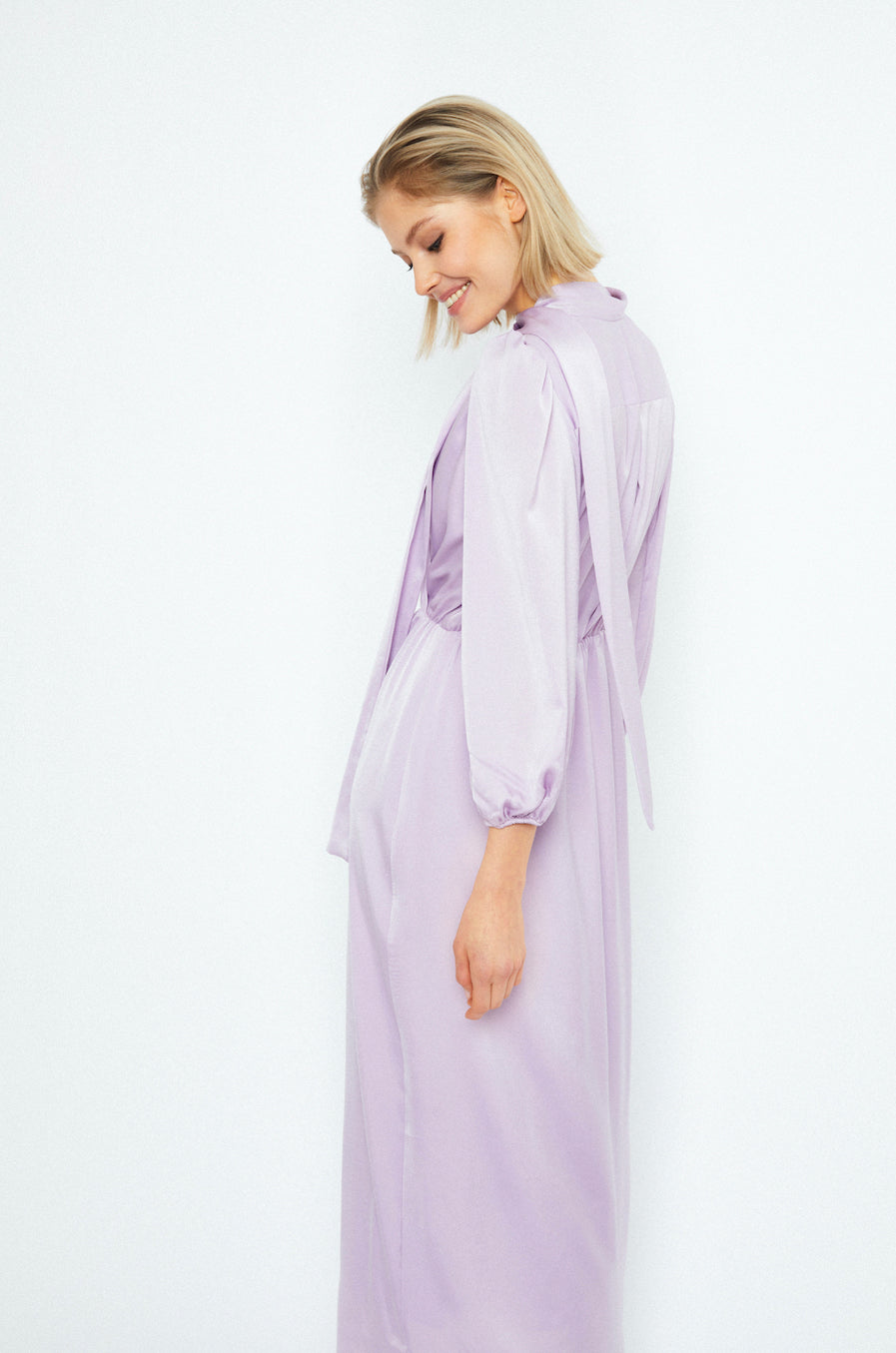 EMILY MIDI DRESS, Lavender