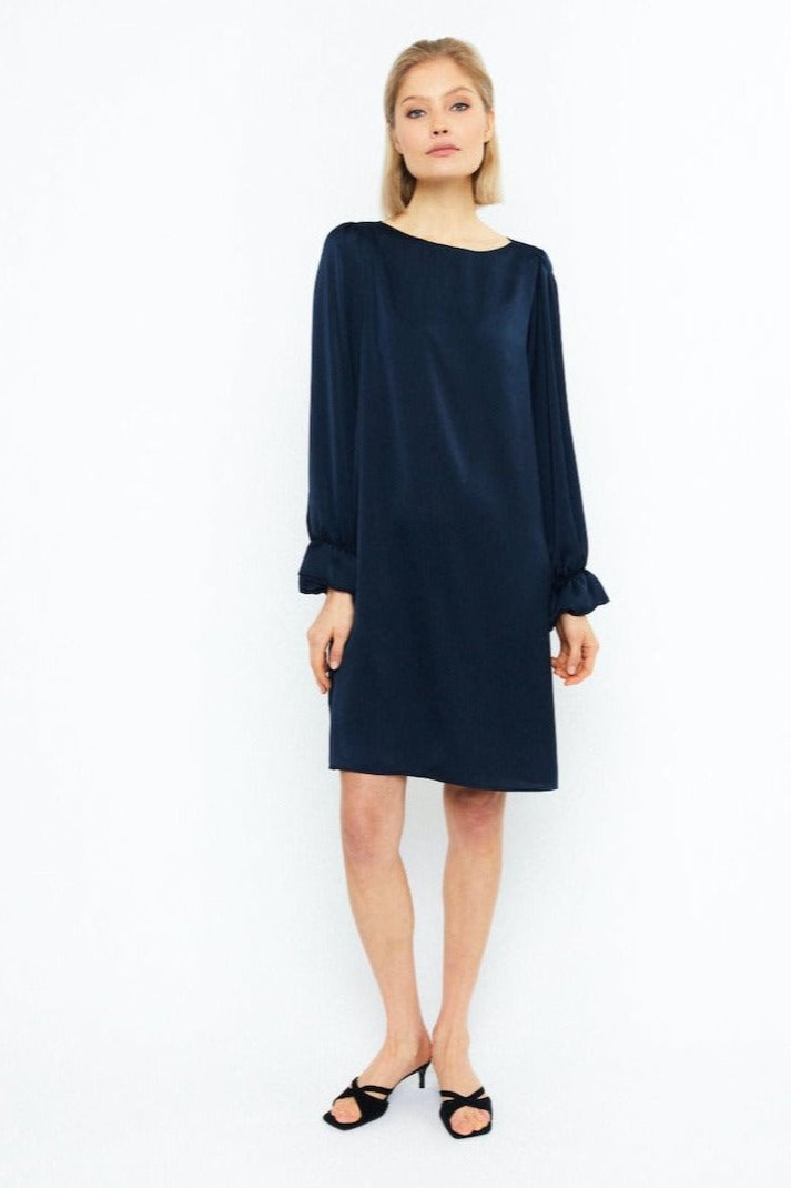 EMMA DRESS, Dark blue
