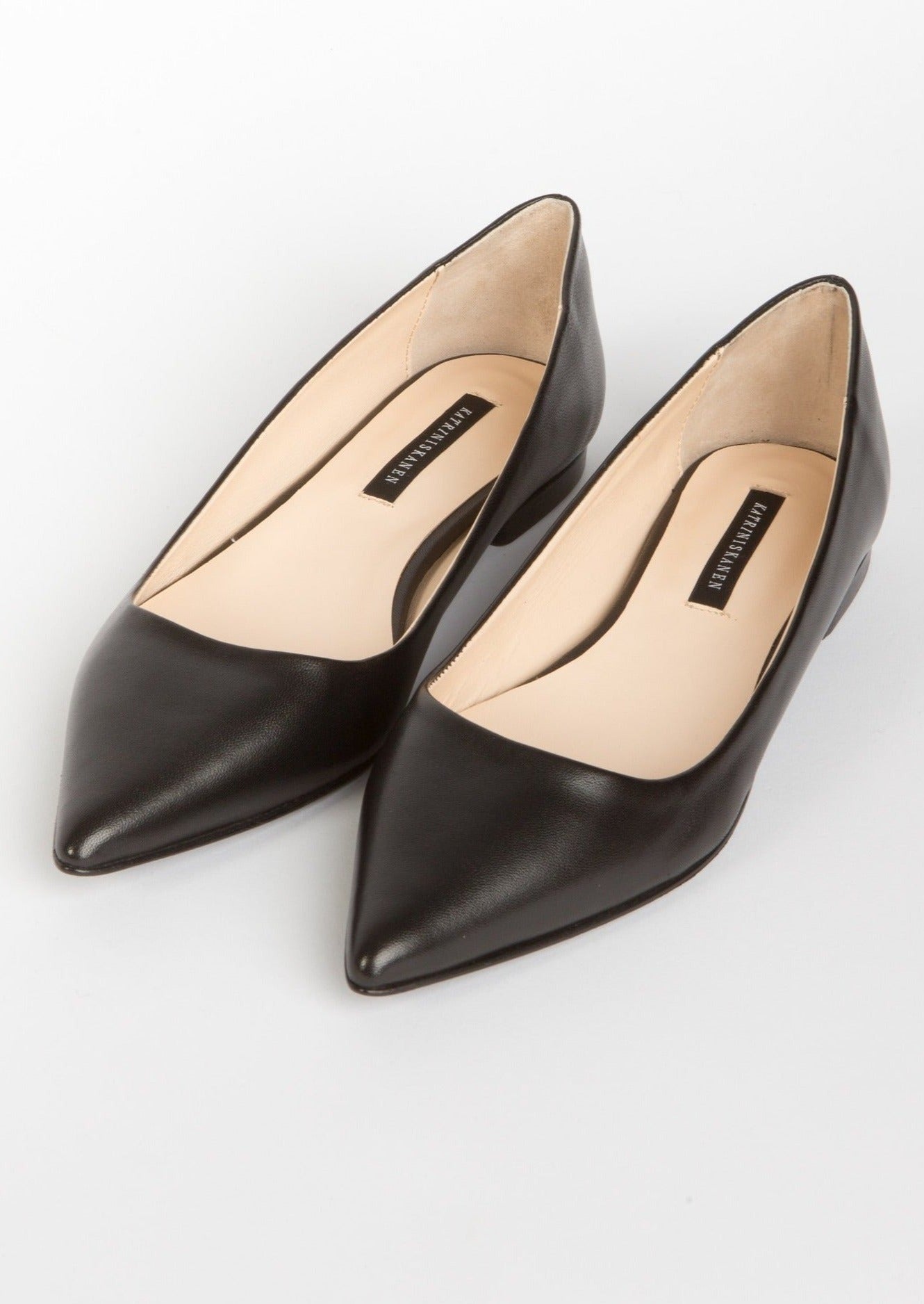 FLAT SHOES, BLACK