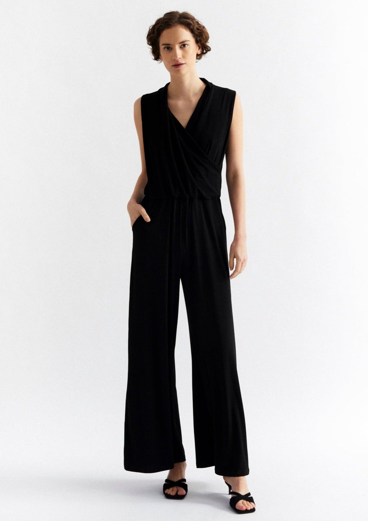 LALA JUMPSUIT, BLACK