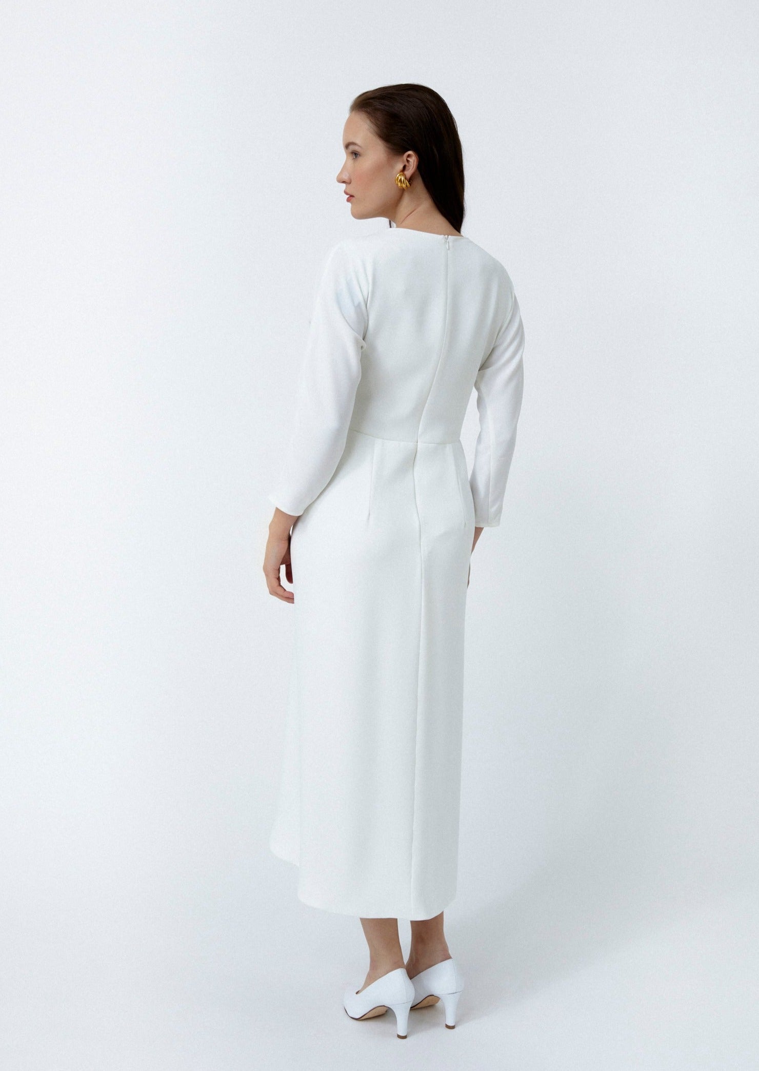 SCARLETT DRESS, WHITE