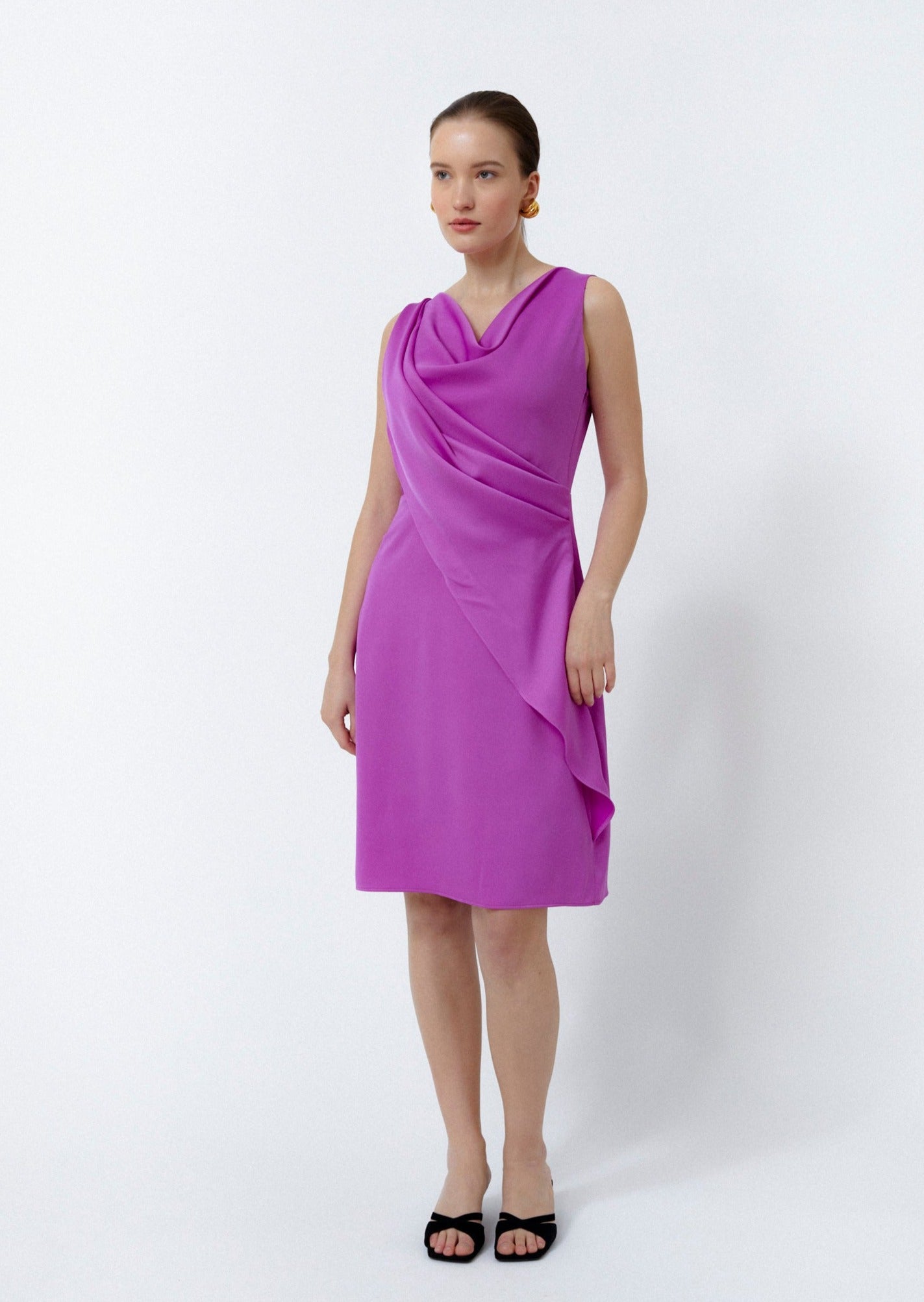 VIOLA DRESS, Purple