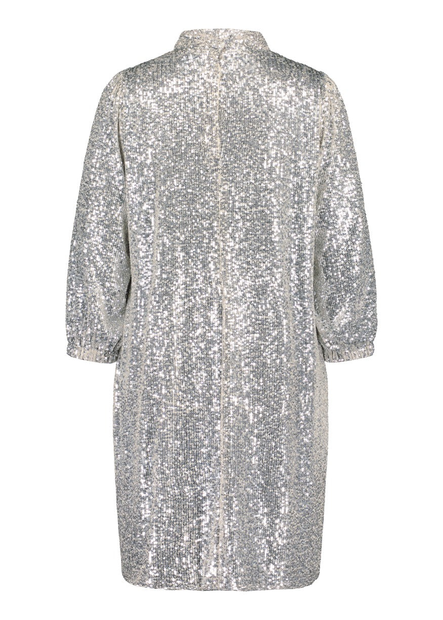 LULU DRESS, Silver