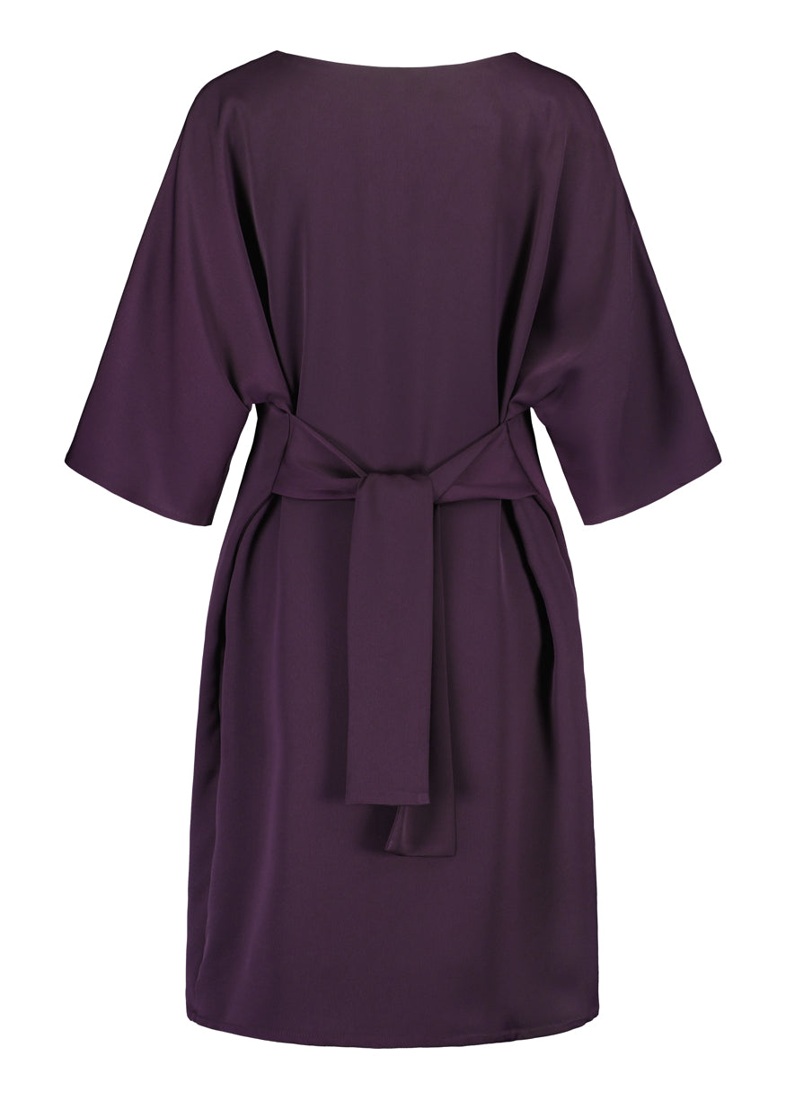 SENNA DRESS, PLUM