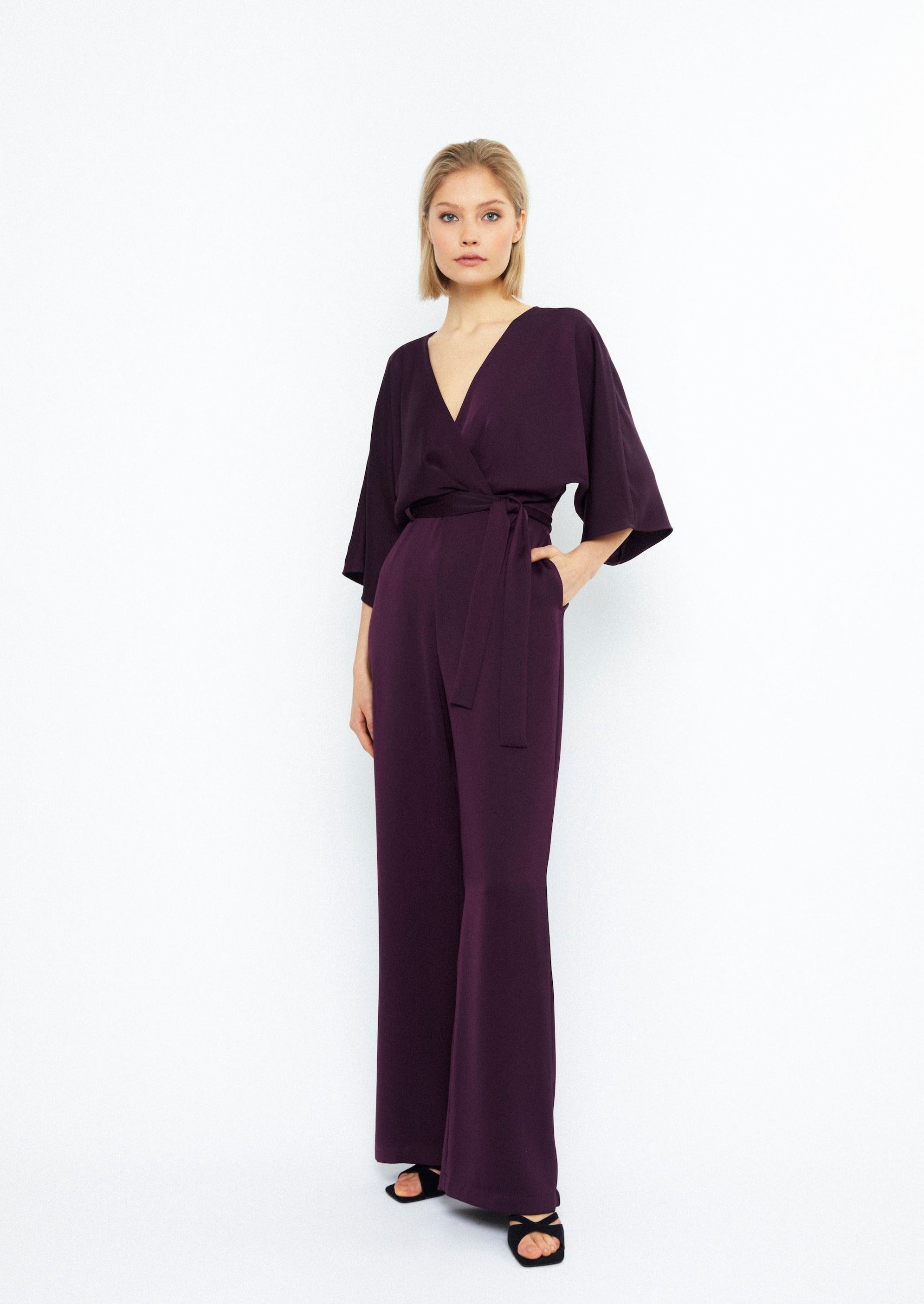 VENICE JUMPSUIT, PLUM