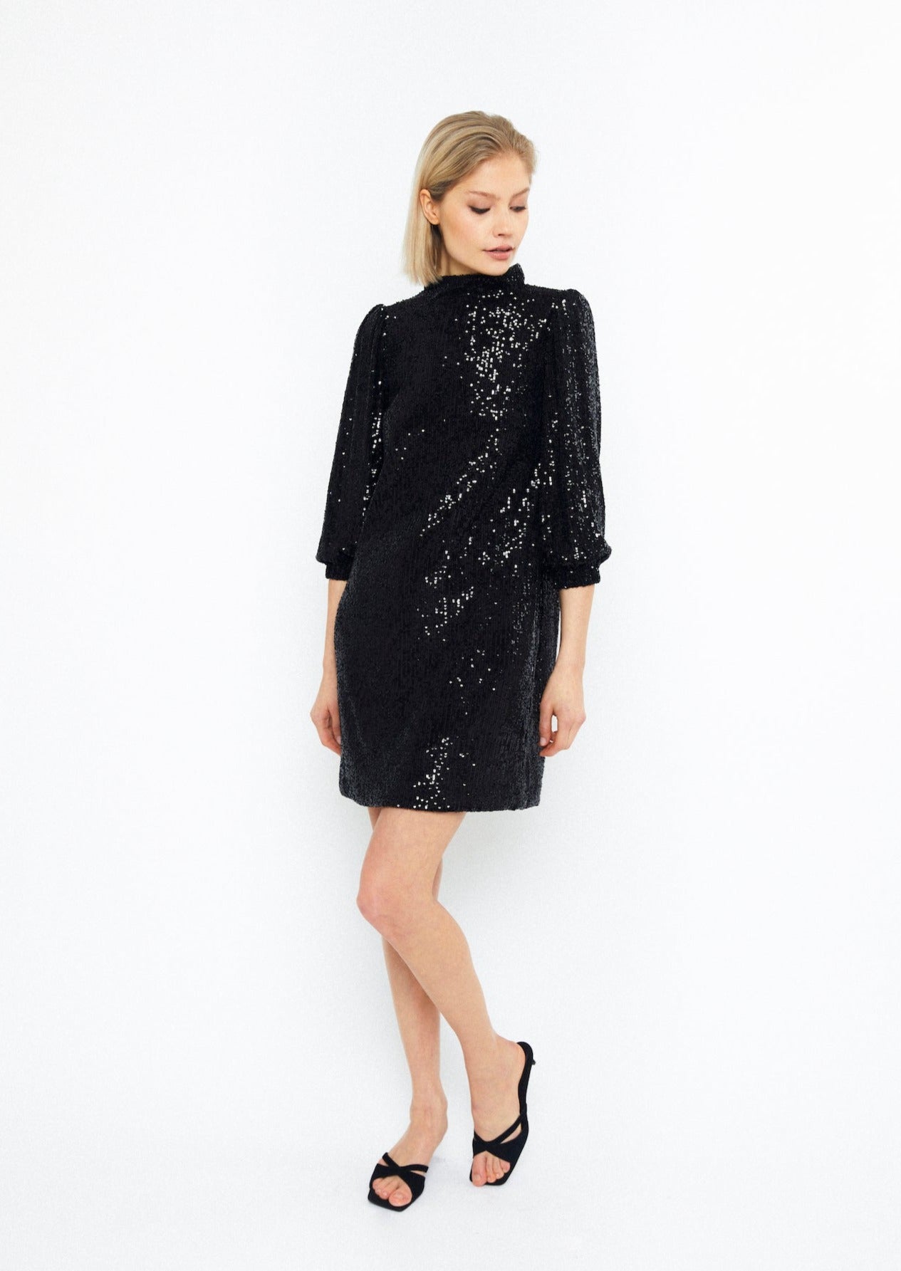 LULU DRESS, Black