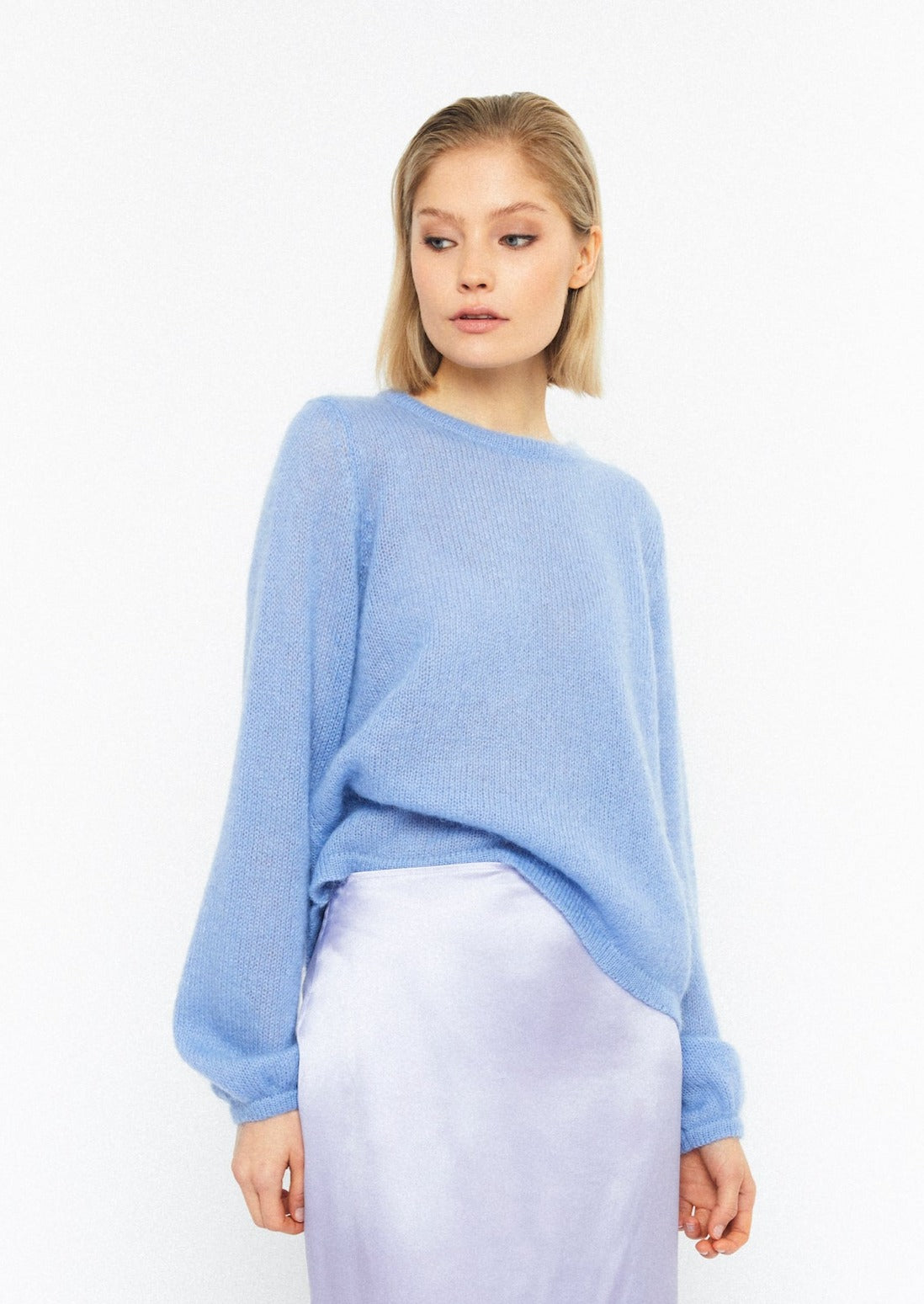 SOFI SWEATER, BLUE BELL
