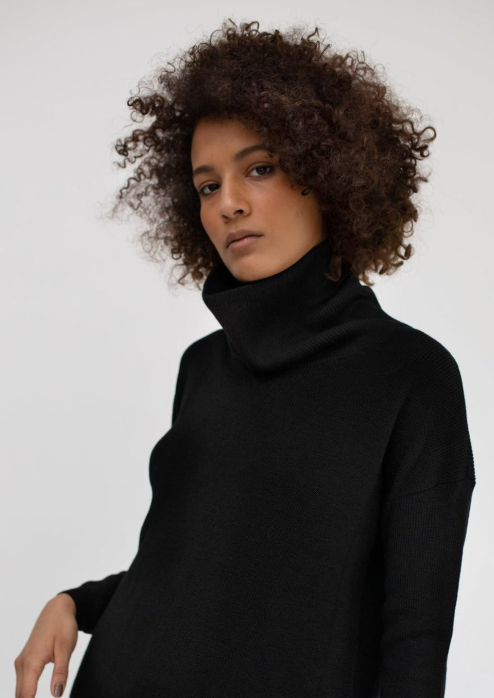 BEATE DRESS, BLACK