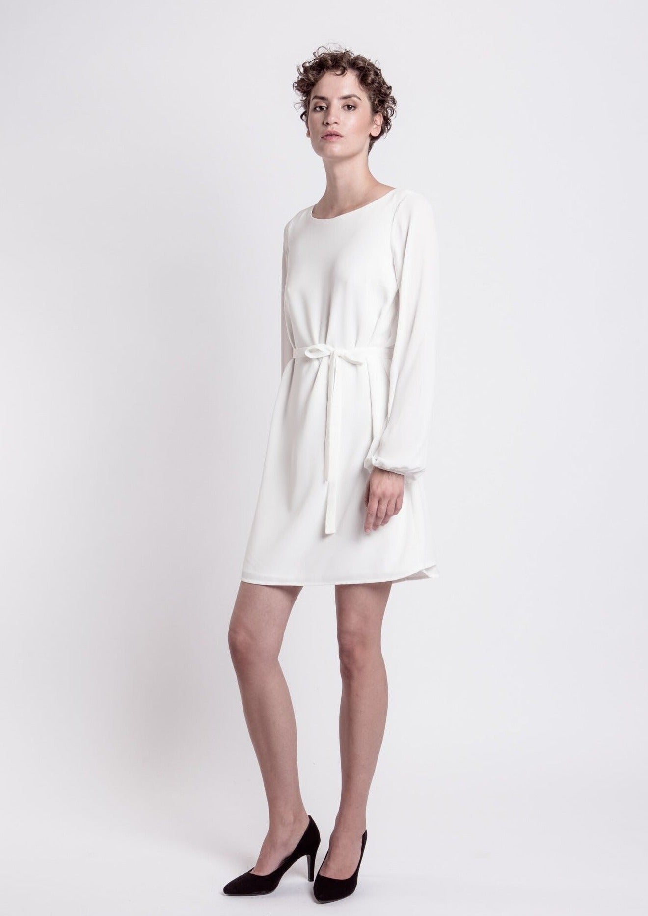 CHANTELL DRESS, White