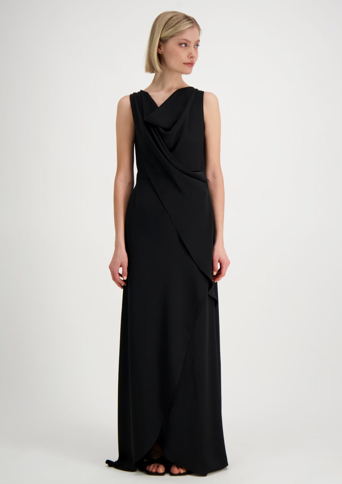 VIOLA EVENING DRESS BLACK