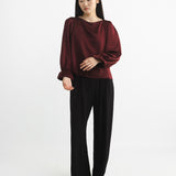 EMMA BLOUSE, Wine