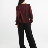 EMMA BLOUSE, Wine
