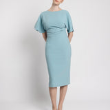 INEZ DRESS, Aqua blue