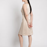 VIOLETTA DRESS, Champagne