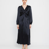 PAULINE DRESS, Dark blue