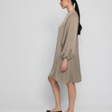 STELLA DRESS, Sand