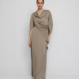WIEN EVENING DRESS, Sand