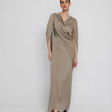 WIEN EVENING DRESS, Sand
