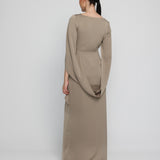 WIEN EVENING DRESS, Sand