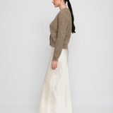 MELISSA CARDIGAN, Latte melange
