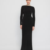 ROXANNE EVENING DRESS, Black