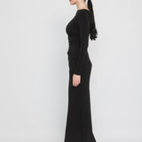 ROXANNE EVENING DRESS, Black
