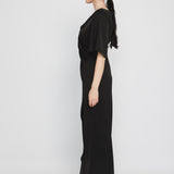 VENLA EVENING DRESS, Black