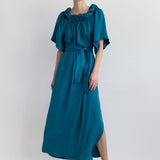 PENNY MAXI DRESS, Petrol