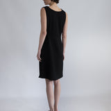 THELMA DRESS, BLACK