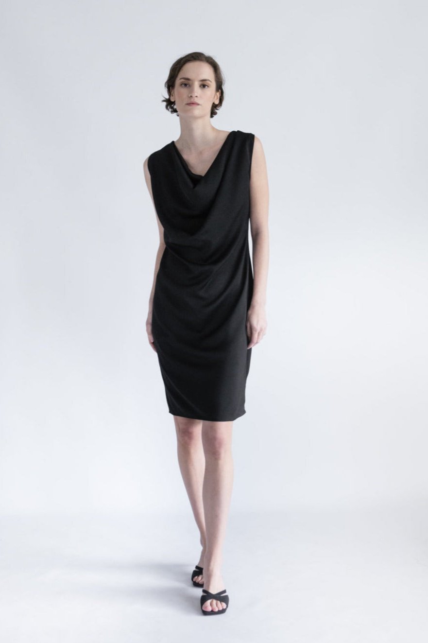 THELMA DRESS, BLACK