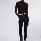 SLIM JEANS, BLACK