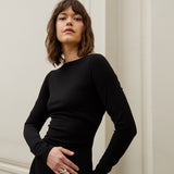 ROXANNE EVENING DRESS, Black