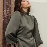 STELLA DRESS, Khaki