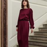 EMMY DRESS, Wine
