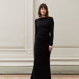 ROXANNE EVENING DRESS, Black