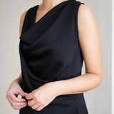 VIOLA DRESS, BLACK