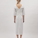 ANETTE DRESS, White