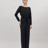 ANETTE EVENING DRESS, Black