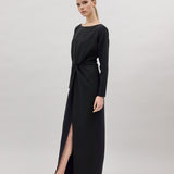 ANETTE EVENING DRESS, Black