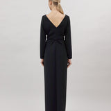 ANETTE EVENING DRESS, Black