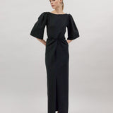 ANN EVENING DRESS, Black