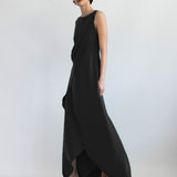 AVA EVENING DRESS, BLACK