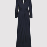 AMELIE EVENING DRESS, Dark blue