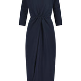 ANETTE DRESS, Dark blue