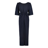 ANN EVENING DRESS, DARK BLUE