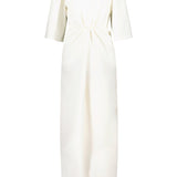 ANN EVENING DRESS, White